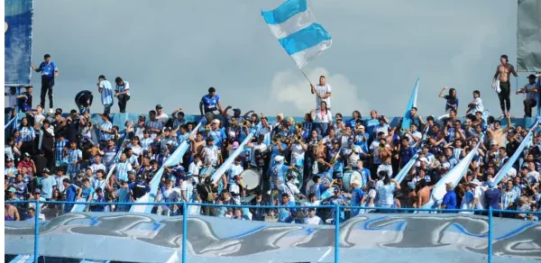 La hinchada de Atlético Tucumán en la tribuna
